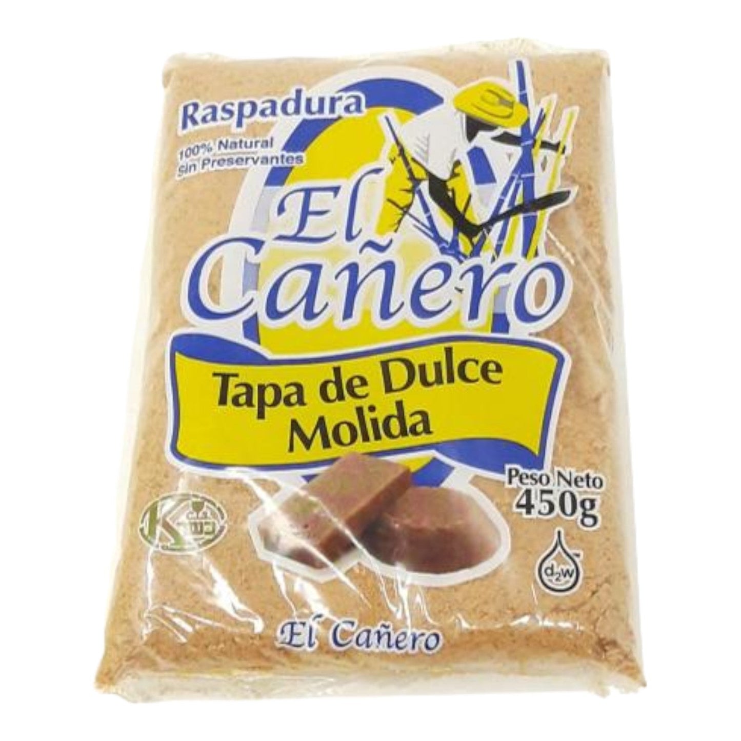 RASPADURA MOLIDA 450 GR EL CANERO