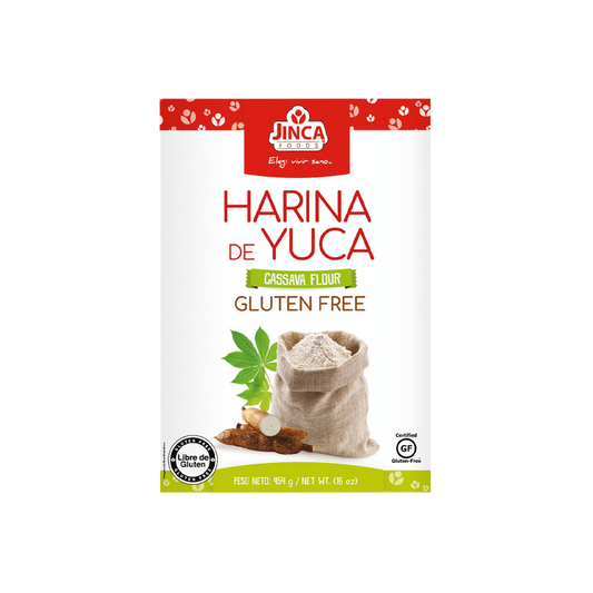 ALMIDON DE YUCA GLUTEN FREE 454gr - JINCA