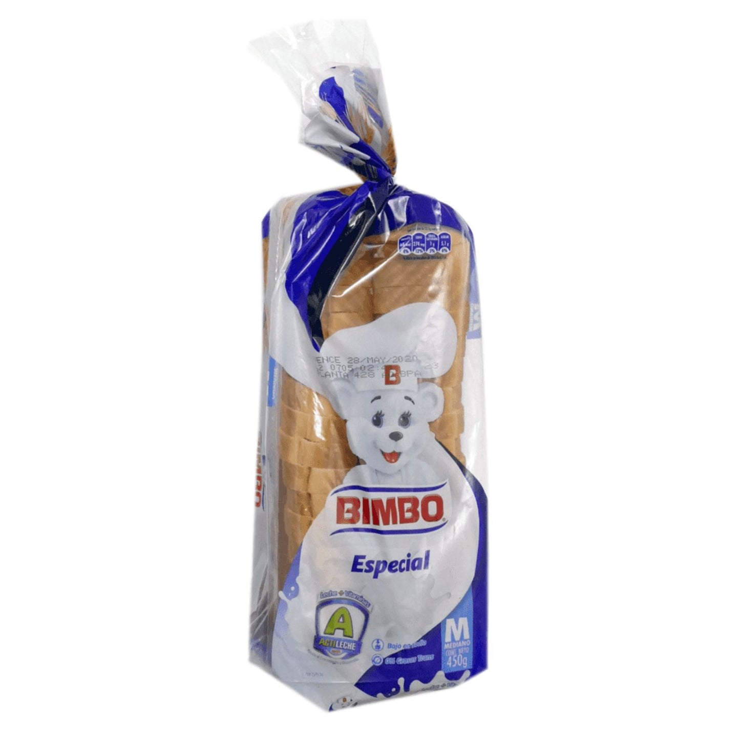 PAN ESPECIAL MEDIANO 450GR BIMBO