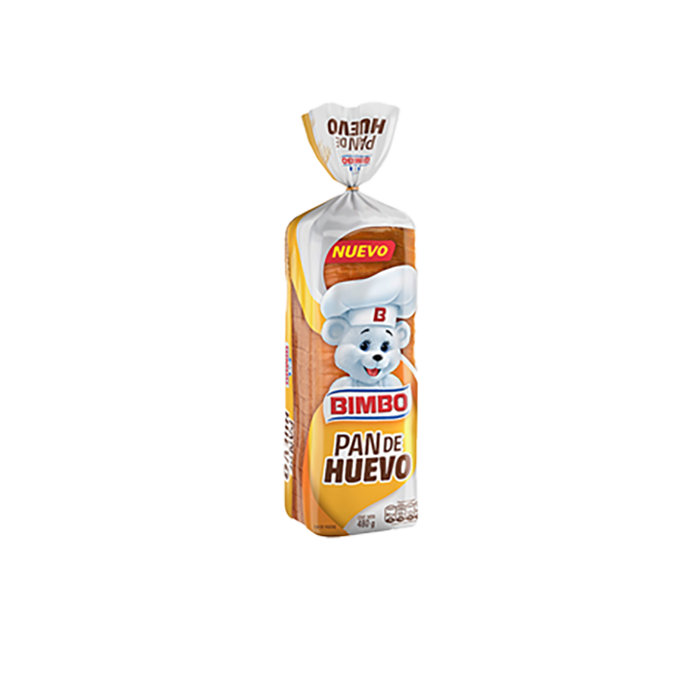 PAN DE HUEVO BIMBO 480 GR BIMBO