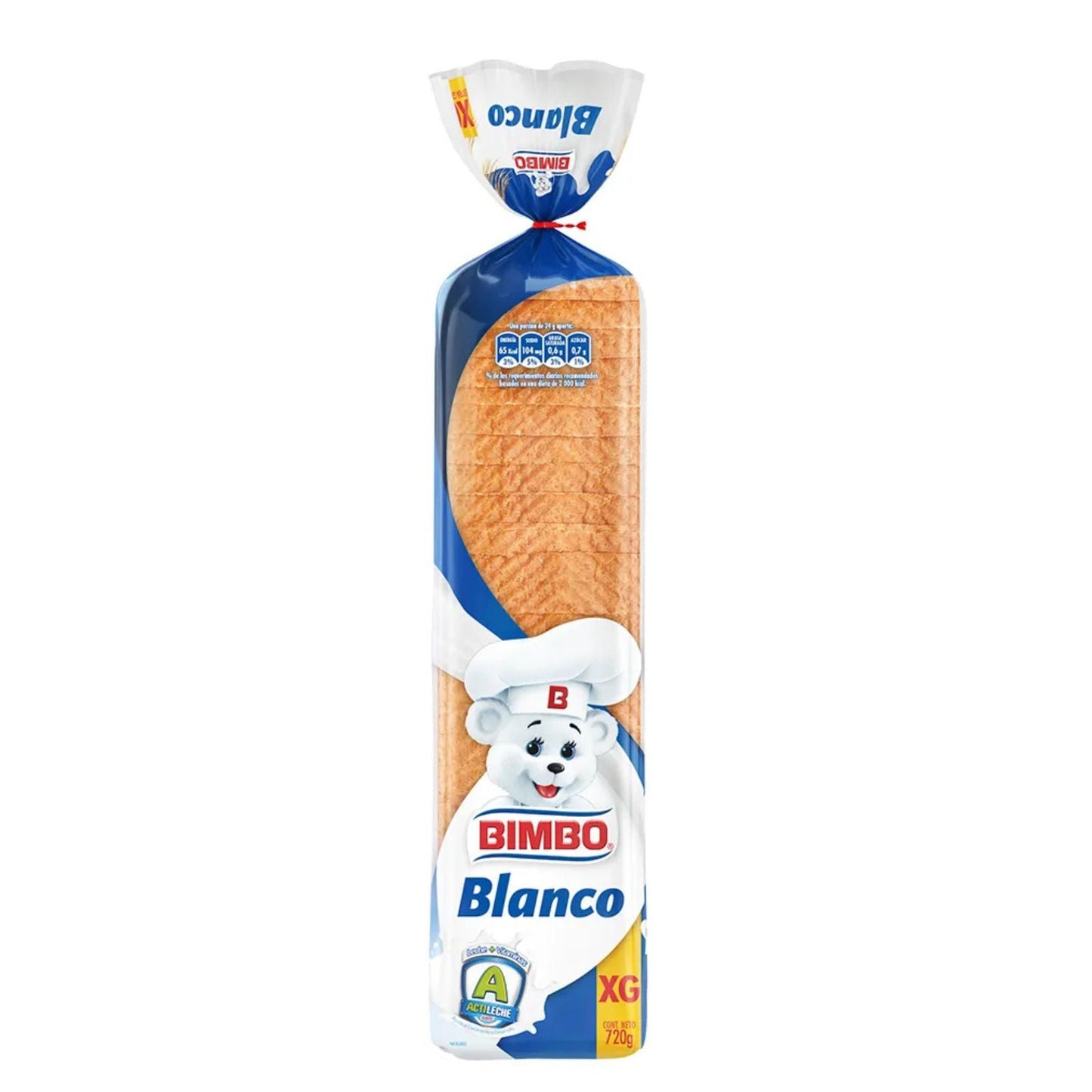 PAN BLANCO XG DE 720 GR BIMBO