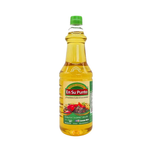 ACEITE VEGETAL 950ML EN SU PUNTO