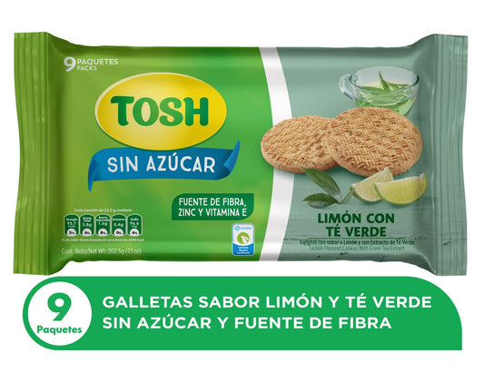 GALLETA LIMON/TE VERDE - TOSH