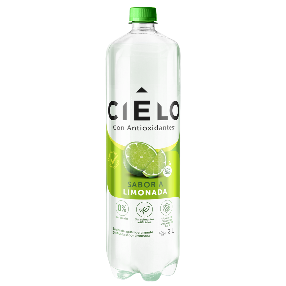 BEBIDA GASIFICADA ANTIOXIDANTE DE LIMON 670 ML CIELO