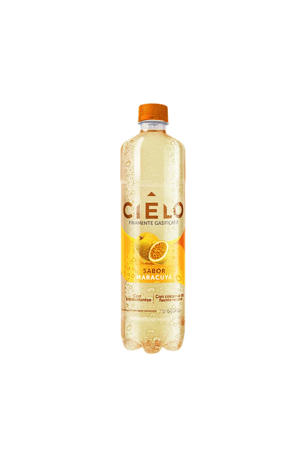 BEBIDA GASIFICADA ANTIOXIDANTE DE MARACUYA 670 ML CIELO