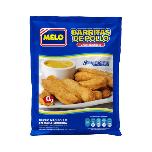 BARRITAS DE POLLO 567 GR MELO