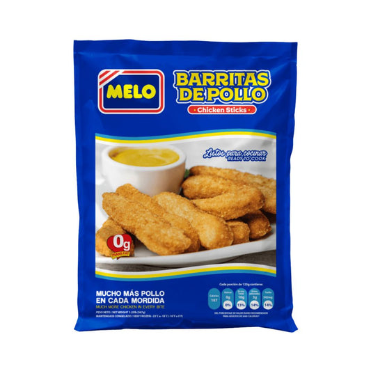 BARRITA DE POLLO ESTILO CASERO MELO 1.25 LB MELO