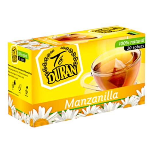 TE DE MANZANILLA 20 UN DURAN