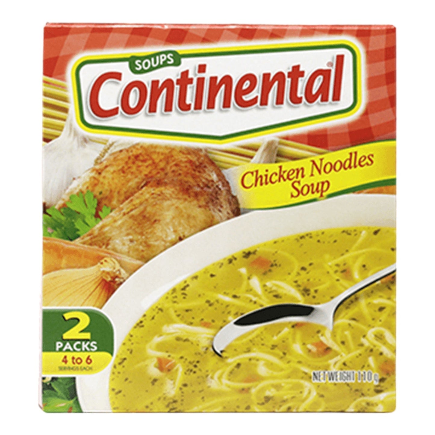 SOPA POLLO DE FIDEOS 2 UN CONTINENTAL