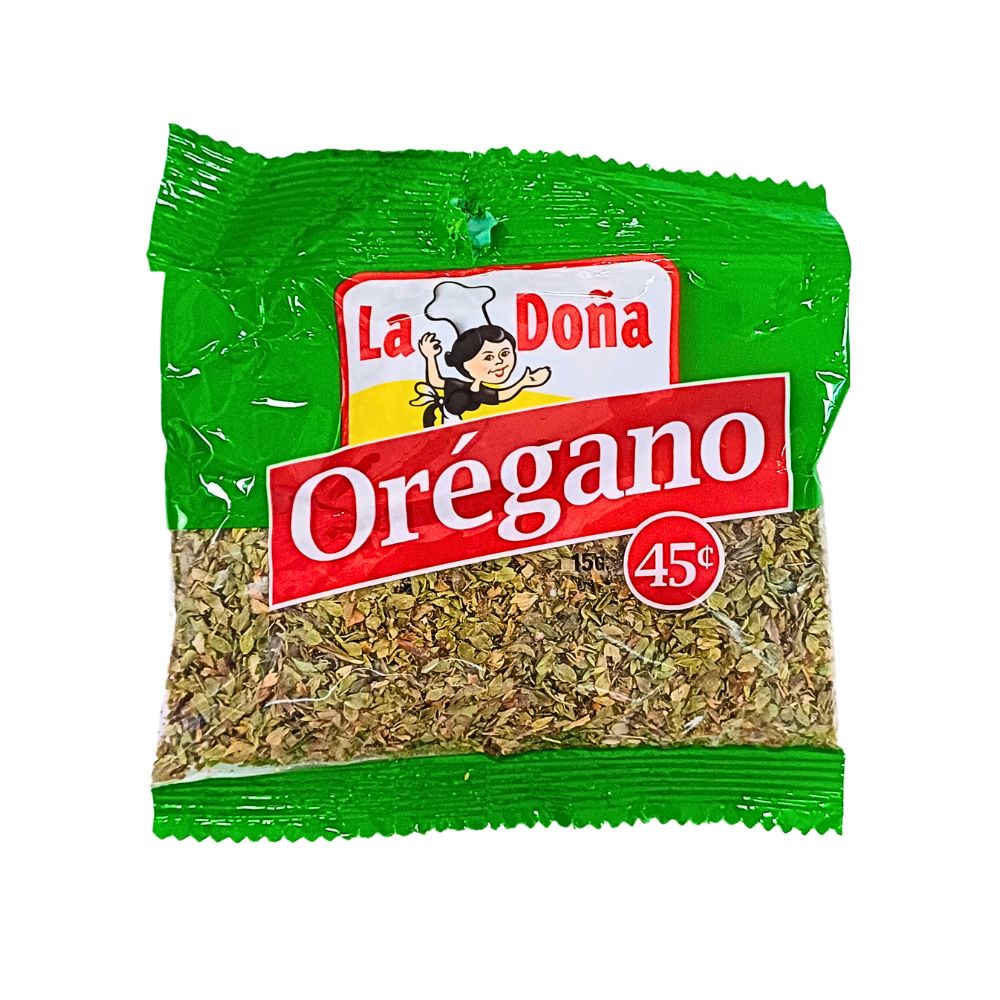 OREGANO ENTERO 15GR LA DOÑA