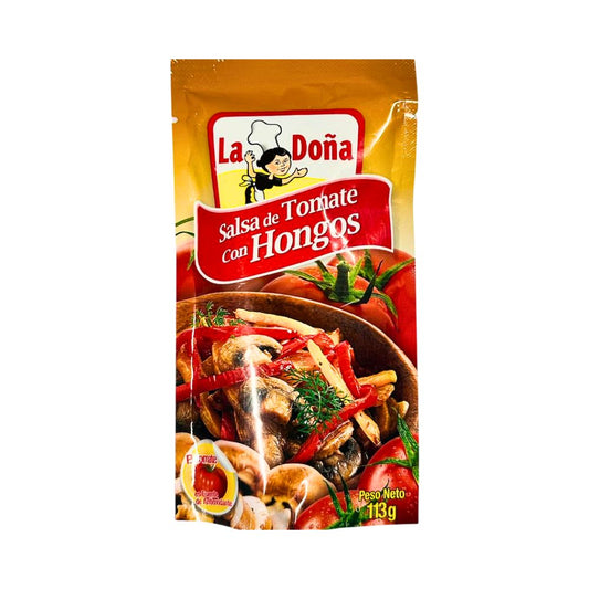 SALSA DE TOMATE HONGOS 113 GR LA DOÑA