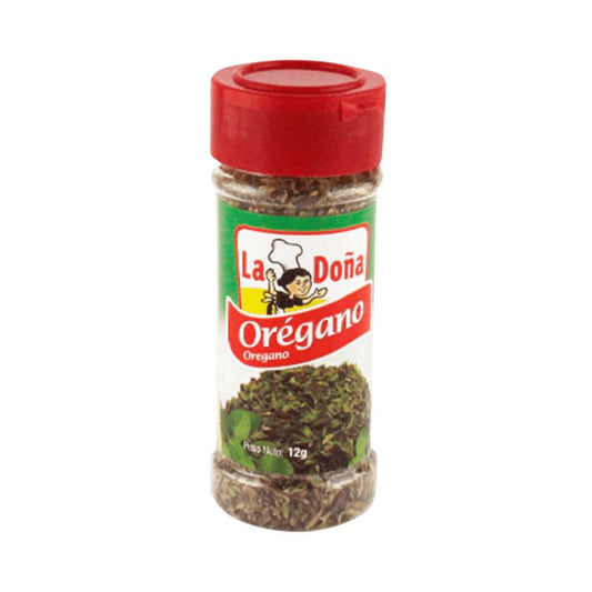 OREGANO ENTERO EN FRASCO 12GR LA DOÑA