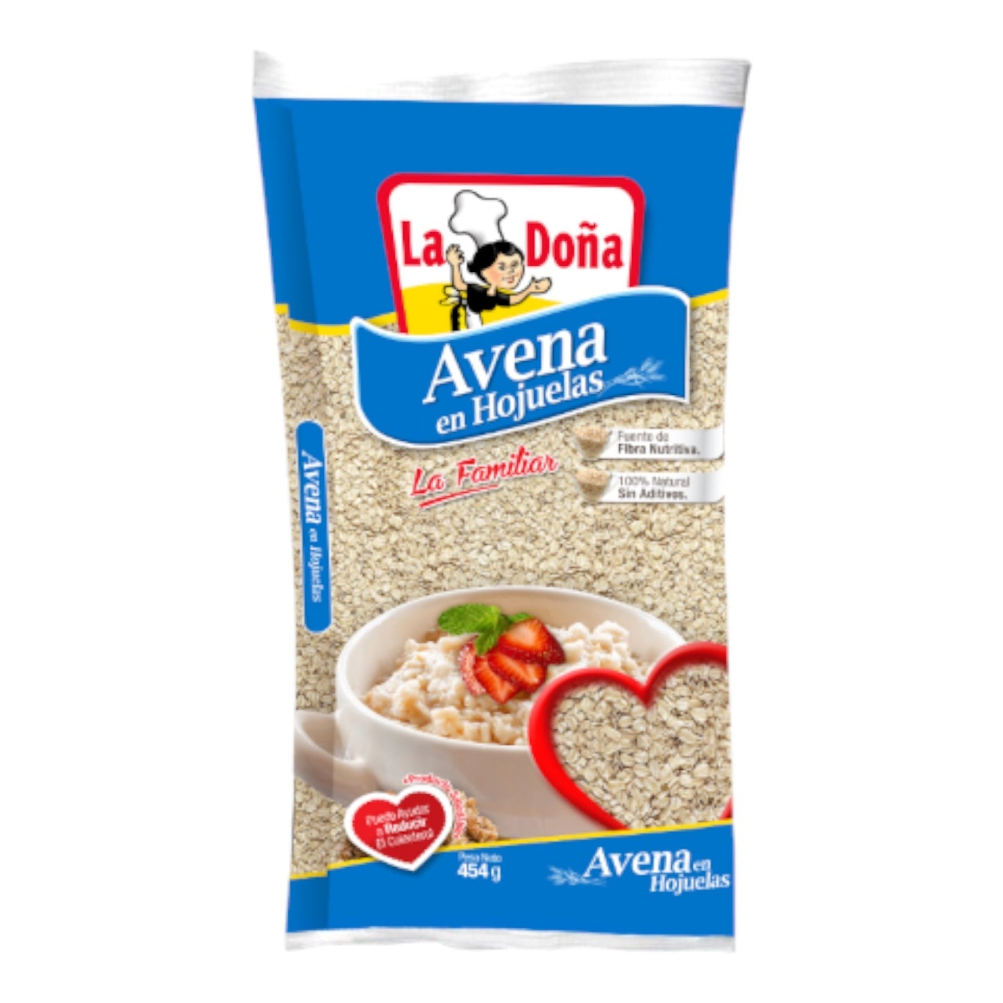 AVENA EN HOJUELAS LA FAMILIAR 454 GR LA DOÑA