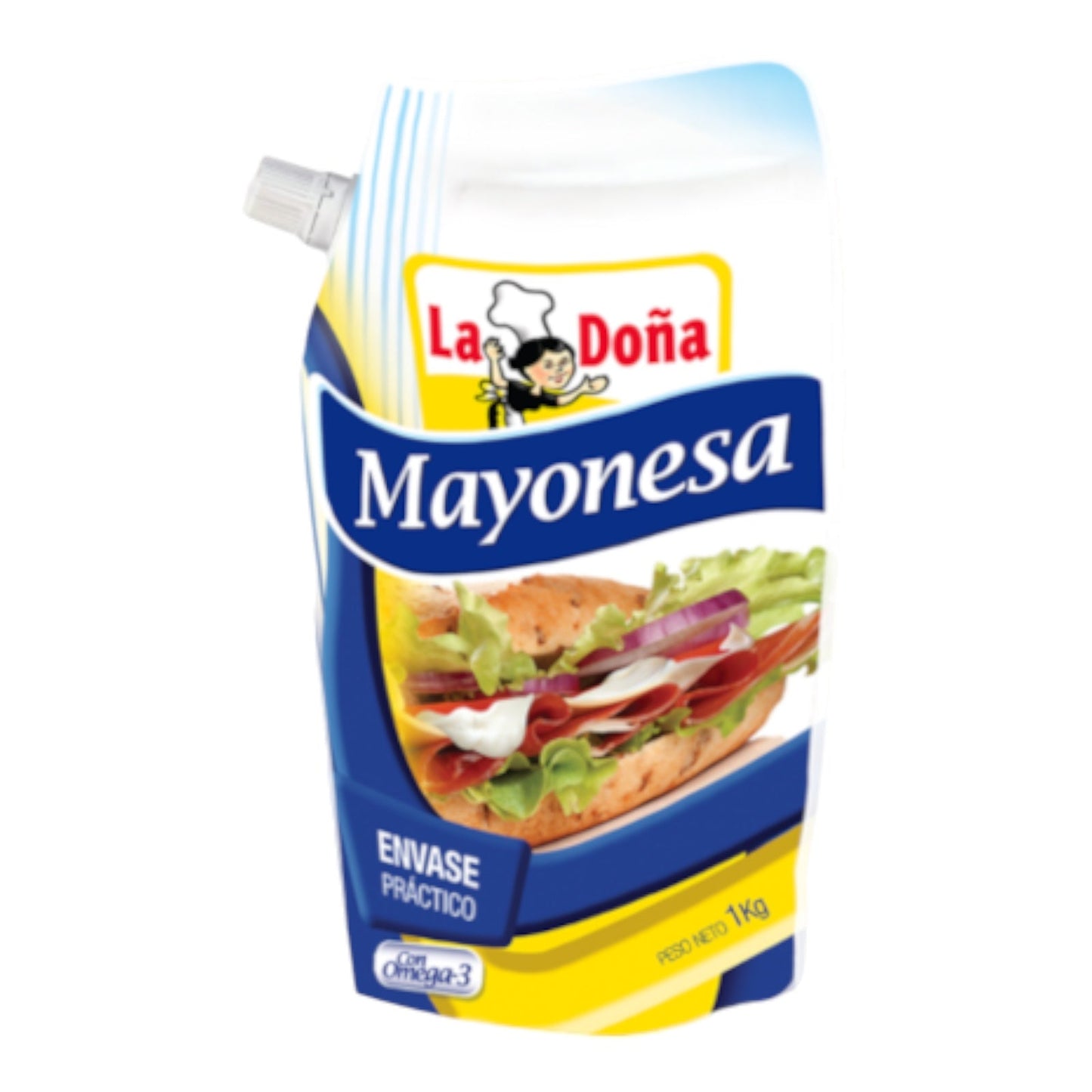 MAYONESA DOYPACK 1 KG LA DOÑA