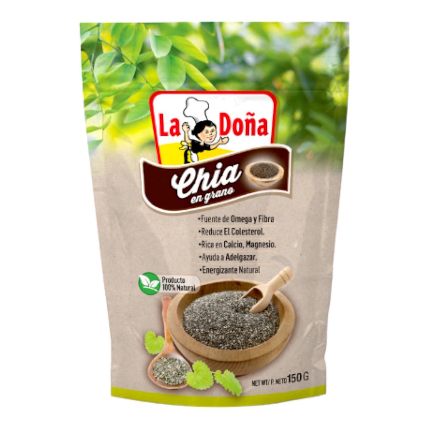 CHIA EN GRANO 150 GR LA DOÑA