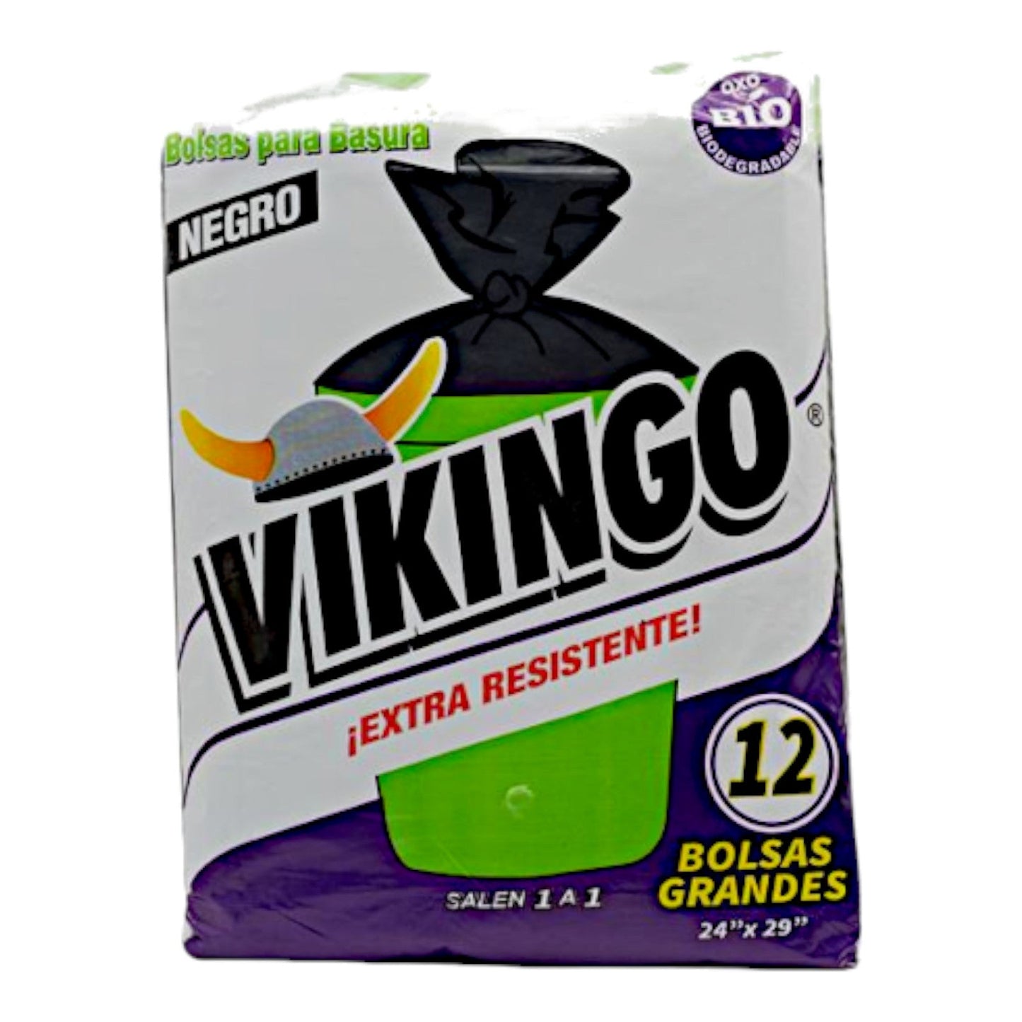 BOLSA PARA BASURA EXTRARESISTENTES 12 UN VIKINGO