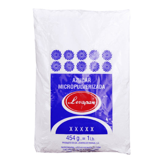 AZUCAR MICROPULVERIZADA 1 LB LEVAPAN