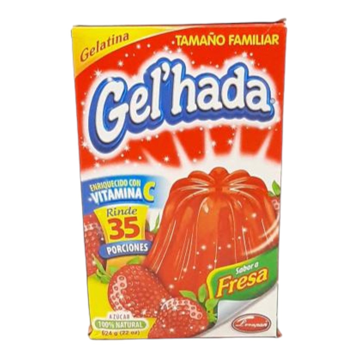 GELATINA FRESA 22 OZ GEL'HADA