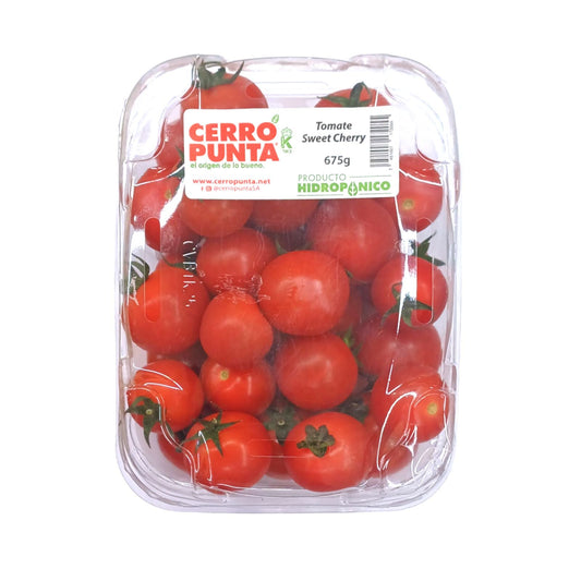 TOMATE SWEET CHERRY EMPACADO 675 GR CERRO PUNTA