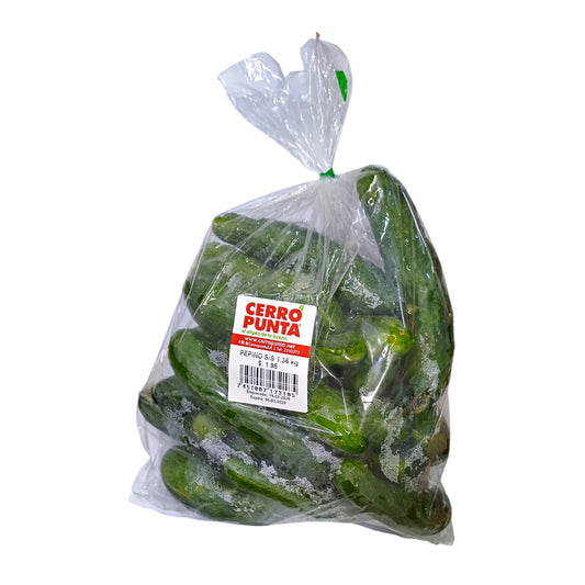 PEPINO SIN SEMILLA CERRO PUNTA 1.36 KG