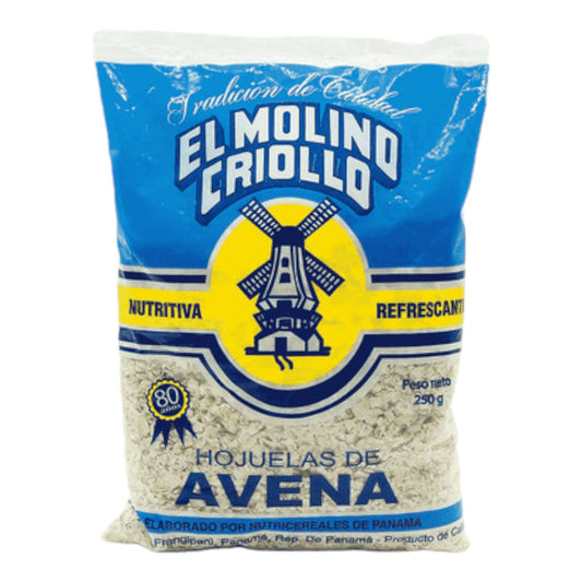 HOJUELA DE AVENA 250 GR MOLINO CRIOLLO