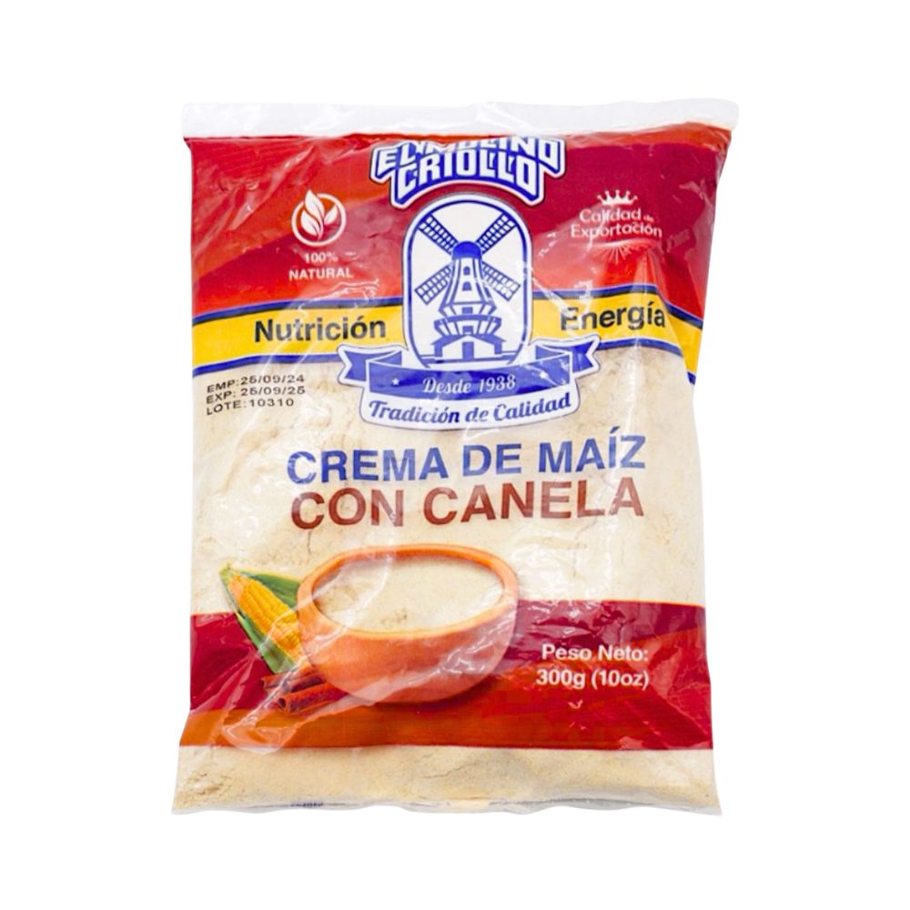 CREMA DE MAIZ CON CANELA 300GR EL MOLINO CRIOLLO