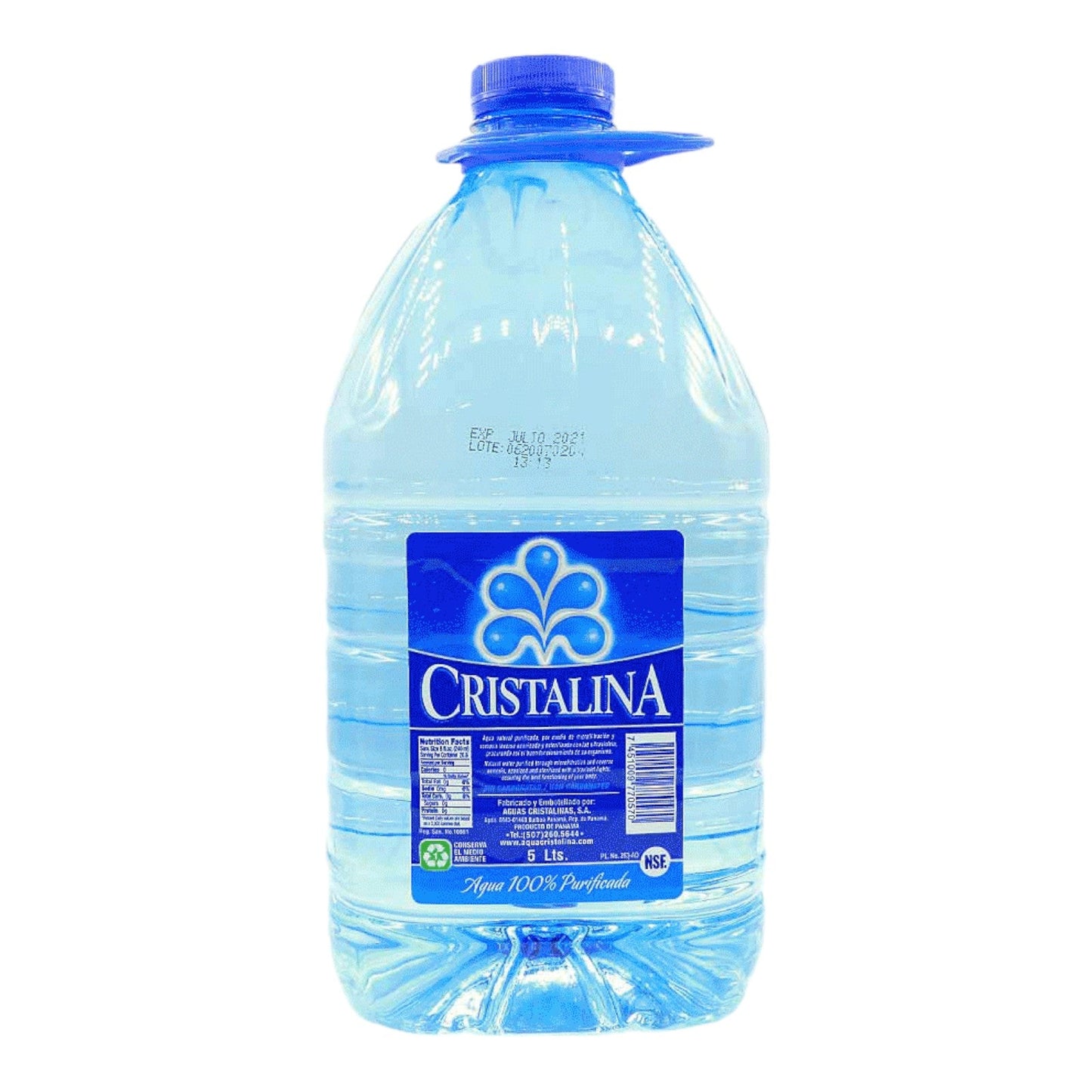 AGUA CRISTALINA 5 LT CRISTALINA