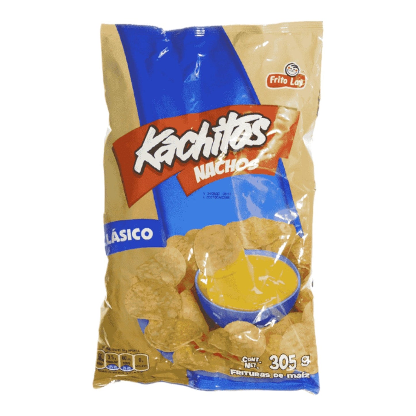 KACHITOS NACHOS CLASICO 305 GR FRITO LAY