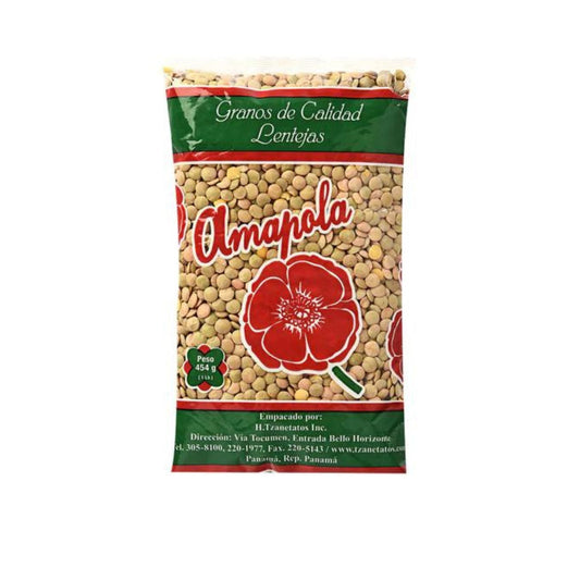 LENTEJAS AMAPOLA 1 LB AMAPOLA