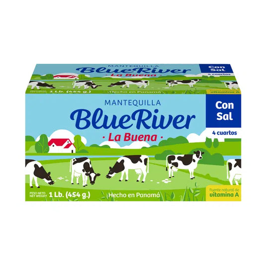 MANTEQUILLA BARRA 1 LB - BLUE RIVER