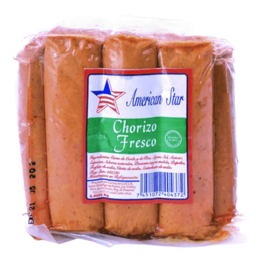 CHORIZO FRESCO 1LB AMERICAN STAR