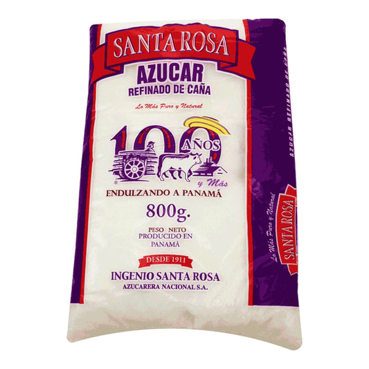 AZUCAR BLANCA REFINADA 800 GR SANTA ROSA