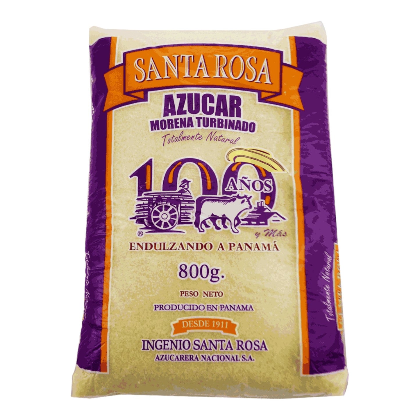 AZUCAR TURBINADA 800 GR SANTA ROSA