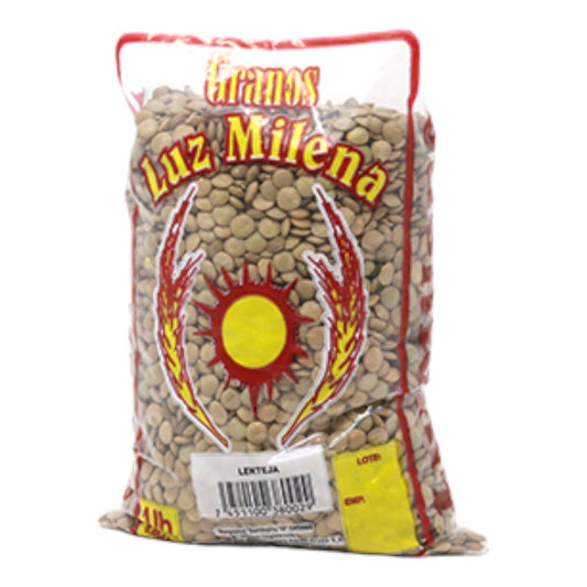 LENTEJAS PQT 454 GR GRANOS LUZ MILENA