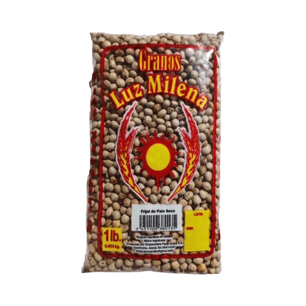 FRIJOL DE PALO SECO 454GR GRANOS LUZ MILENA
