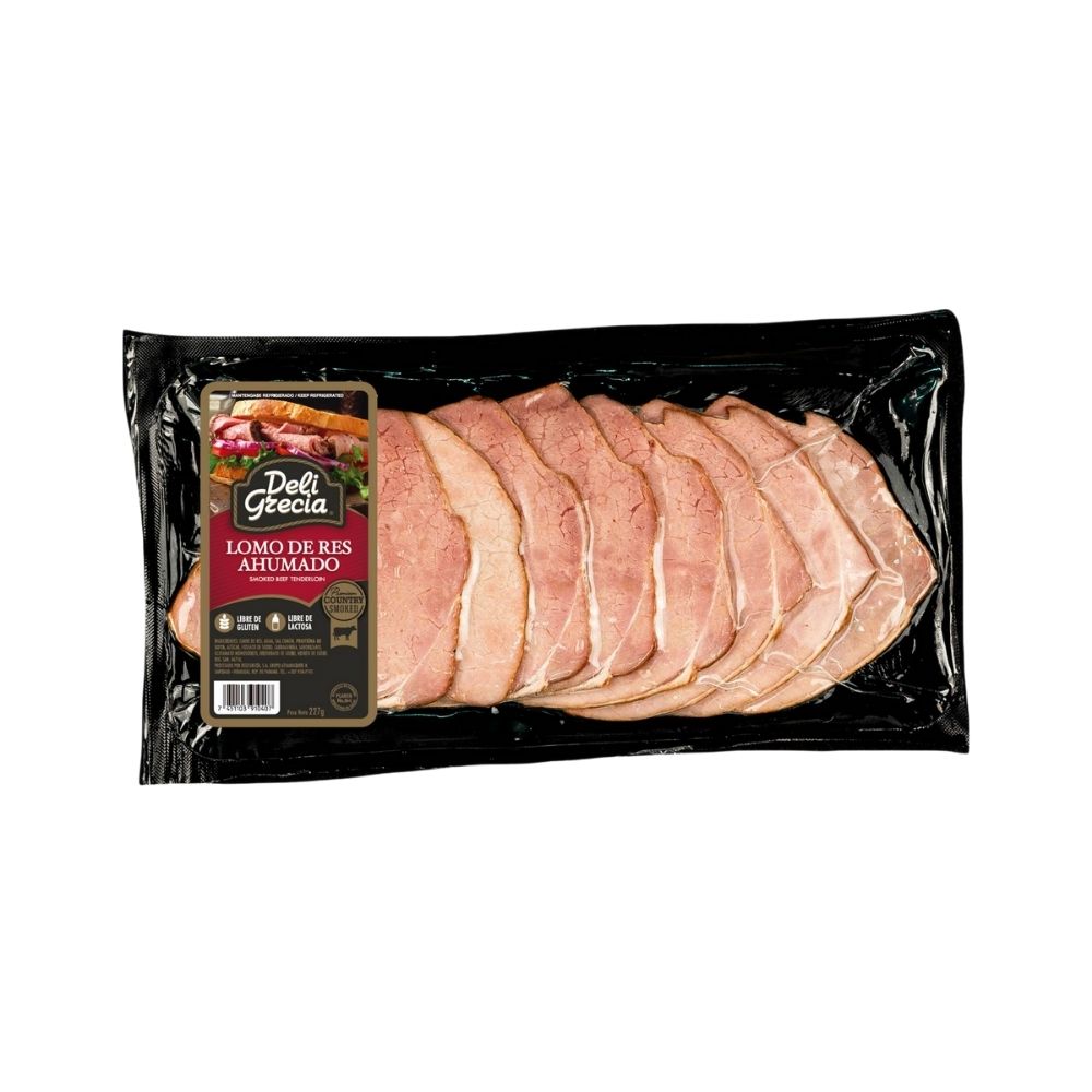 LOMO AHUMADO 227 GR DELI GRECIA