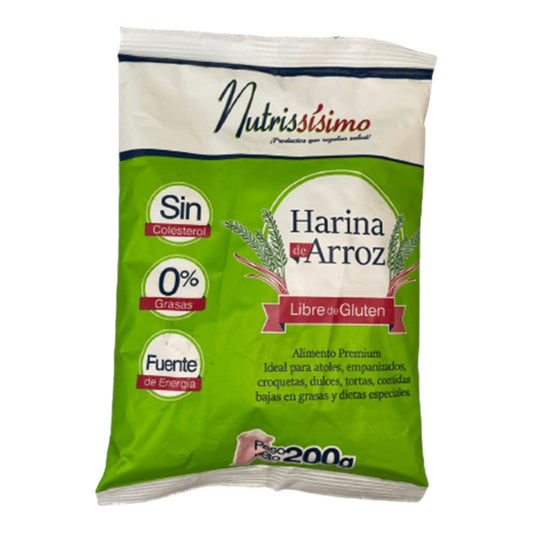 NUTRISSIMO HARINA DE ARROZ 454 GR NUTRISSISIMO