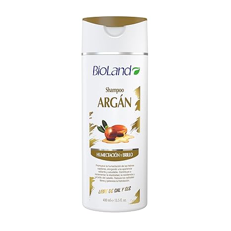 SHAMPOO ARGAN HUMT Y BRILLO 400 ML - BIO LAND