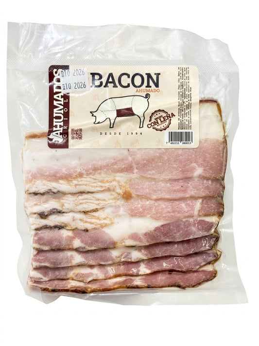 BACON 200 GR AHUMADOS CRIOLLOS