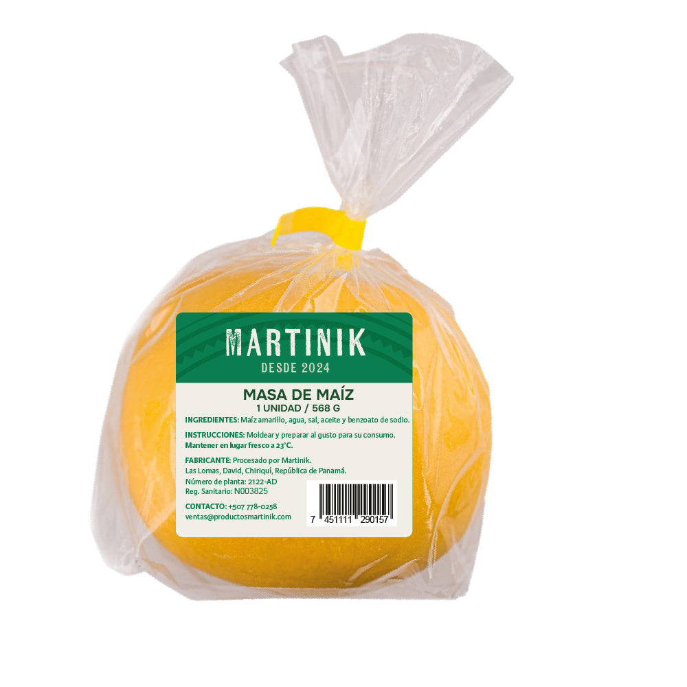 BOLA DE MASA DE MAIZ 568 GR MARTINIK