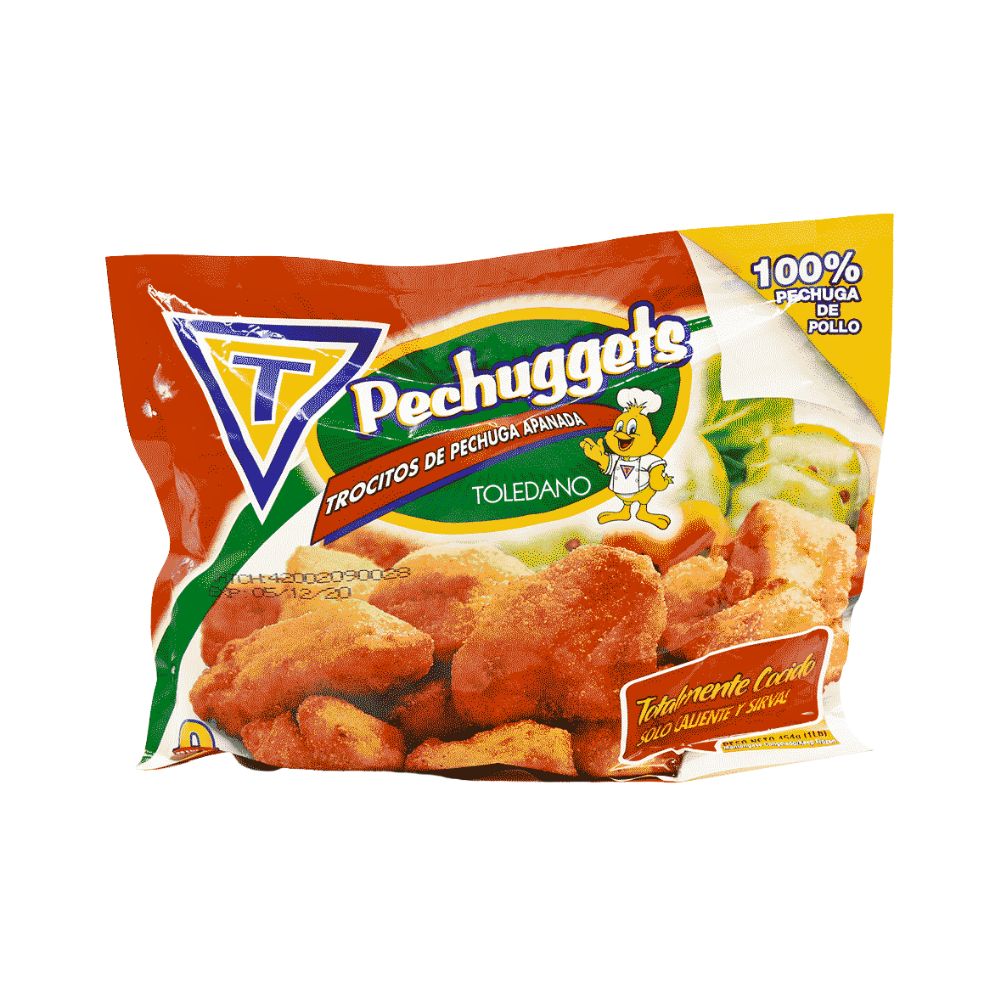 PECHUGGETS 454 GR TOLEDANO