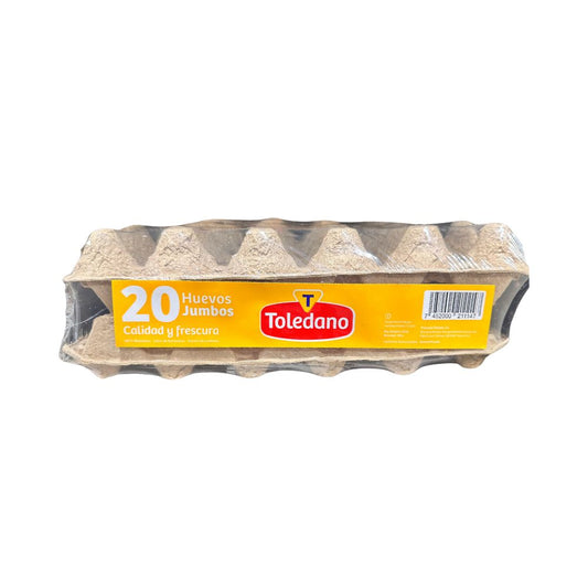 HUEVO JUMBO PLANCHA TOLEDANO 20 UN TOLEDANO