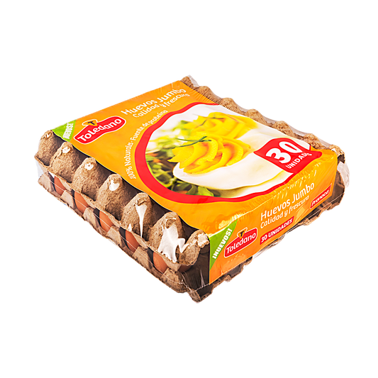 HUEVOS JUMBO 30 UND - TOLEDANO