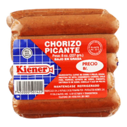 CHORIZO PICANTE 227 GR KIENER