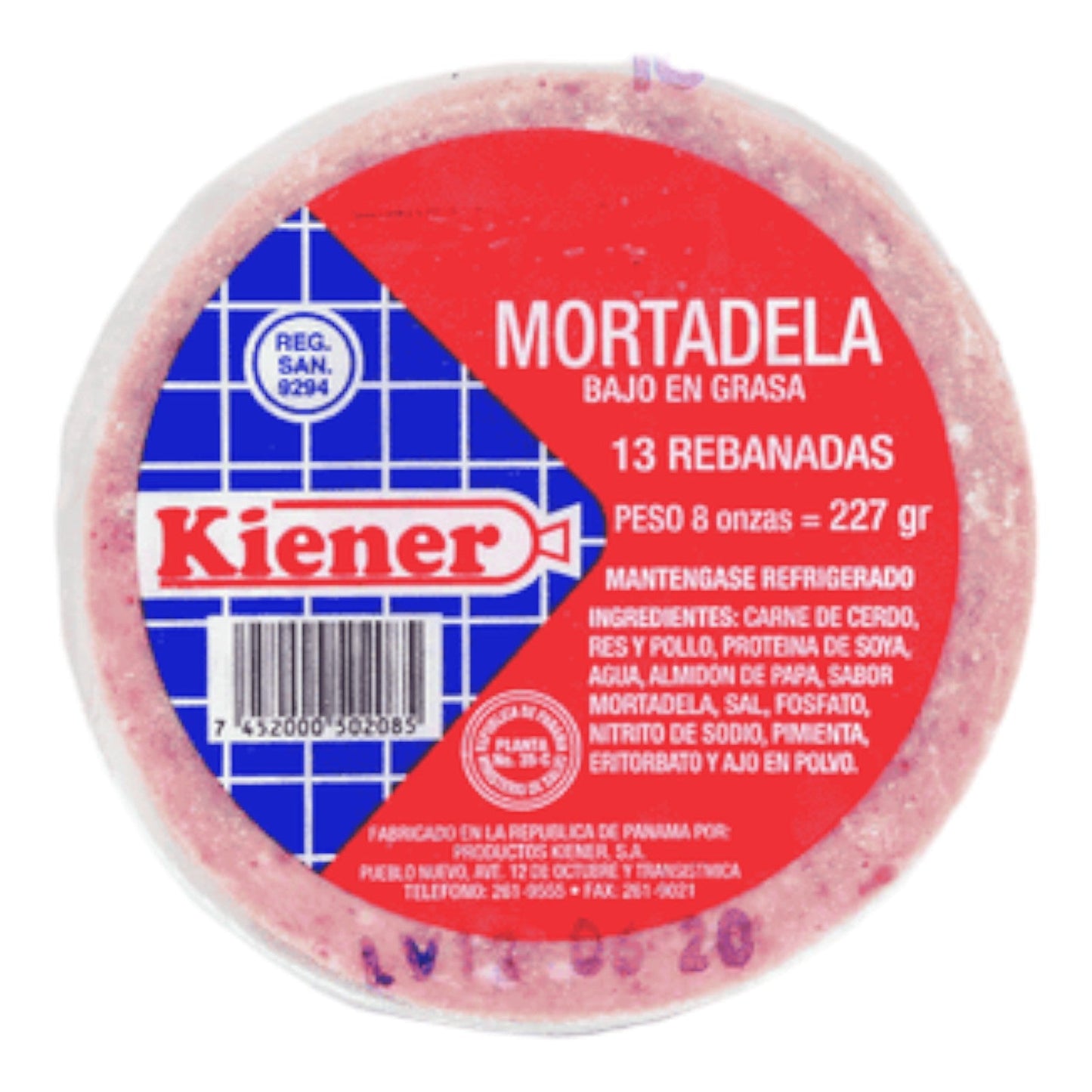 MORTADELA 227 GR KIENER