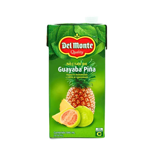 JUGO NECTAR DE GUAYABA PINA 946ML DE L MONTE