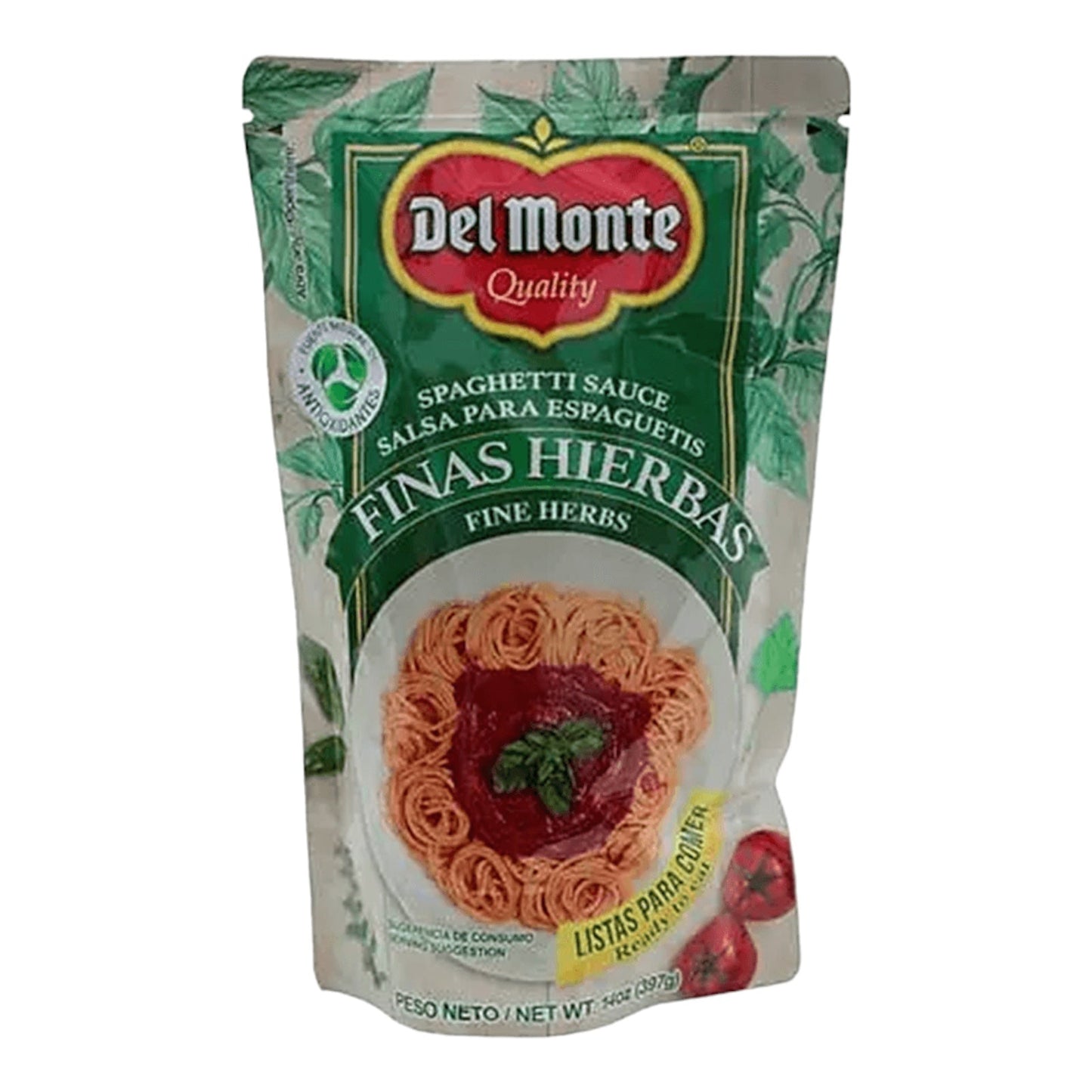 SALSA SPAGHETTI FINAS HIERBAS 14 OZ DEL MONTE