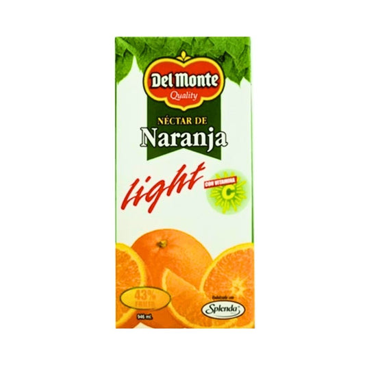 JUGO NECTAR NARANJA LIGHT 946ML DEL MONTE