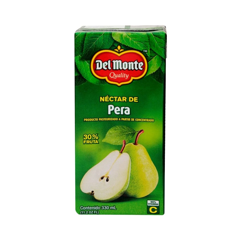 JUGO NECTAR DE PERA 330ML DEL MONTE