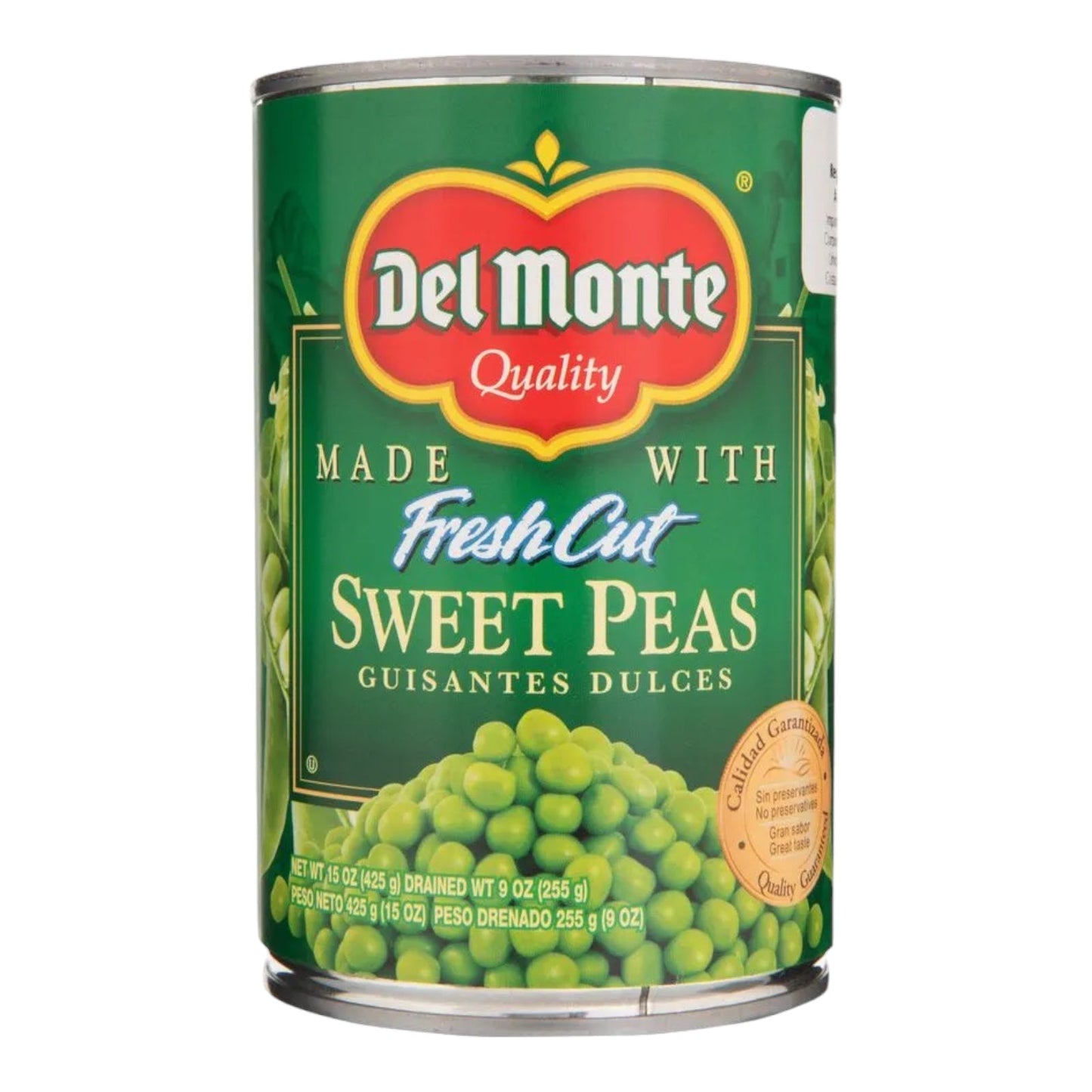 GUISANTES DULCES EN LATA 15 OZ DEL MONTE